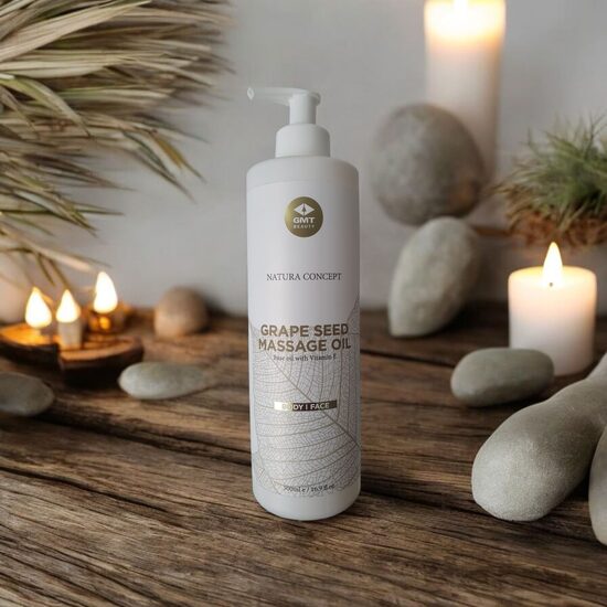 Vīnogu kauliņu masāžas eļļa, Grape seed massage oil, 500 ml
